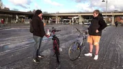 Carsten (li.) und Jean treten in einem Fahrradrennen von L&uuml;tten Klein nach Bad Doberan gegeneinander an. Der Verlierer muss ein Abendessen beim Mexikaner bezahlen. Wer wird das Rennen gewinnen?