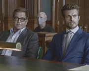 Jason Bull (Michael Weatherly, l.); Jackson Martin (Ryan Cooper, r.)