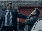 L-R: Jack Reacher (Alan Ritchson), Sniper (Graham Parkhurst) L-R: Jack Reacher (Alan Ritchson), Sniper (Graham Parkhurst)