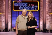 Die Kandidati:innen in dieser Sendung: Der ehemalige regierendern B&uuml;rgermeister von Berlin, Klaus Wowereit (l.) und die S&auml;ngerin und Fernsehmoderatorin Kim Fisher (r.)