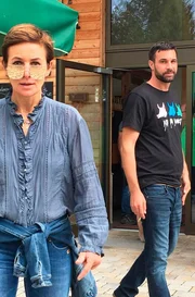 Autorin Martina Treuter und Moderator Steffen König. Autorin Martina Treuter und Moderator Steffen König.