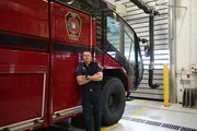 Tim Lisecky ist Feuerwehrmann am Toronto Pearson International Airport.