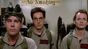 Ghostbusters - Im Einsatz, v.li.: Dan Aykroyd als Dr. Raymond Stantz, Harold Ramis als Dr. Egon Spengler, Bill Murray als Dr. Peter Venkman