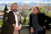Wurde Walter Galke (Andreas Wimberger, r.) aus Eifersucht zum M&ouml;rder? Kommissar Stadler (Dieter Fischer, l.) ermittelt.