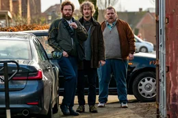 V. li. n. re.: Otto (Nikolaj Lie Kaas), Lennart (Lars Brygmann) und Emmenthaler (Nicolas Bro) glauben nicht mehr an Zuf&auml;lle.