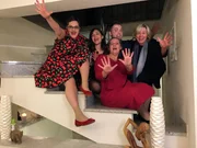 V.l.: Sabine, Gastgeberin Esposchmai "Poschi", Anna, Timo und Astrid