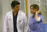 Wollen zusammenziehen: Derek (Patrick Dempsey, l.) und Meredith (Ellen Pompeo, r.) ... Wollen zusammenziehen: Derek (Patrick Dempsey, l.) und Meredith (Ellen Pompeo, r.) ...