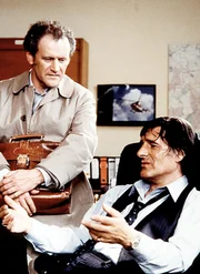 (v.li.): Manni Kopfeck (Karl Obermayr), Monaco Franze (Helmut Fischer). (v.li.): Manni Kopfeck (Karl Obermayr), Monaco Franze (Helmut Fischer).