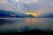 Abendstimmung am Lago Maggiore Abendstimmung am Lago Maggiore