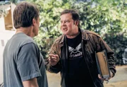 Larry (Joel Murray, re.) will seinen alten Schulfreund Hal (Bryan Cranston) f&uuml;r einen wahnwitzigen Plan gewinnen.