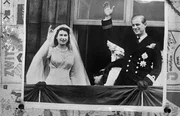 Prinzessin Elisabeth und Philip am Tag ihrer Hochzeit, 1947.