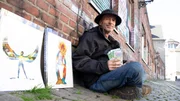 Aaron (62) ist K&uuml;nstler und obdachlos