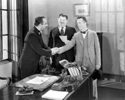 Wilfred Lucas, Oliver Hardy, Stan Laurel. Wilfred Lucas, Oliver Hardy, Stan Laurel.