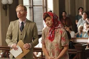 L-R: Mitchell Pritchett (Jesse Tyler Ferguson), Anita Menchaca (Tina D'Marco) L-R: Mitchell Pritchett (Jesse Tyler Ferguson), Anita Menchaca (Tina D'Marco)