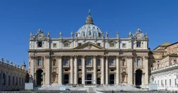 Der Petersdom in Rom.    +++ Die Verwendung des sendungsbezogenen Materials ist nur mit dem Hinweis und Verlinkung auf RTL+ gestattet. +++
