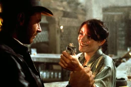 Ein unschlagbares Team: Indiana Jones (Harrison Ford, l.) und Marion (Karen Allen, r.) ...