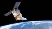 Galileo ist das erste gemeinsam durchgef&uuml;hrte Projekt von EU und ESA. Aus einer H&ouml;he von etwa 23.000 Kilometern sollen die geplanten Satelliten die Erde umkreisen und beobachten.
