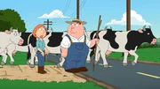 Peter (r.) und Lois (l.) ziehen mit den Kindern aufs Land, um Farmer zu werden - doch ist das wirklich eine gute Idee?