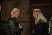 l-r: Prince Daemon Targaryen (Matt Smith), King Viserys I Targaryen (Paddy Considine)