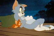 Die seltene Eintracht von Tom und Jerry haelt natuerlich nicht sehr lange an...