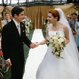 Jim (Jason Biggs, l.) will seine gro&szlig;e Liebe Michelle (Alyson Hannigan, r.) ehelichen ...