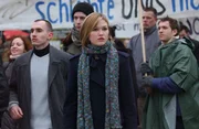 Versucht, vom CIA ungesehen, Kontakt mit Bourne aufzunehmen: Nicky (Julia Stiles) ...