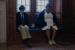 l-r: Angus Tully (Dominic Sessa),Da&rsquo;Vine Joy Randolph (Mary Lamb
