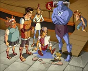 Nach seinem glorreichen Sieg über Troja macht sich unser junger Held Odysseus auf den Weg zu seiner Familie. Doch auf seiner langen Reise nach Ithaka ist er dem rachsüchtigen Zorn Poseidons gnadenlos ausgeliefert… Nach seinem glorreichen Sieg über Troja macht sich unser junger Held Odysseus auf den Weg zu seiner Familie. Doch auf seiner langen Reise nach Ithaka ist er dem rachsüchtigen Zorn Poseidons gnadenlos ausgeliefert…