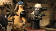 Ein magischer Hut? Hoffentlich ziehen Shaun und Bitzer nur Gutes aus dem Zylinder! Ein magischer Hut? Hoffentlich ziehen Shaun und Bitzer nur Gutes aus dem Zylinder!