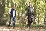 Bull (Michael Weatherly, r.) und Benny (Freddy Rodriguez, l.)