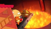 Da Lois Stewies Teddy Rupert im Rahmen einer R&uuml;ckrufaktion in die Fabrik zur&uuml;ckgeschickt hat, macht sie Stewie auf die Suche nach ihm. Was ihn in gro&szlig;e Gefahr bringt ...