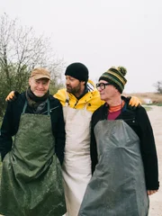Florian Holzer (Gastronomiekritiker), Ingo Pertramer (Fotograf), Thomas Nowak (Koch).
