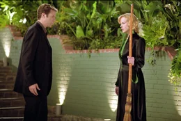 L-R:  Jack Wyatt / Darrin (Will Ferrell) and Isabel Bigelow / Samantha (Nicole Kidman)