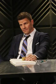 Die Hinweise sprechen f&uuml;r sich und Booth (David Boreanaz) konfrontiert den vermutlichen Komplizen mit den eindeutigen Ermittlungsergebnissen.