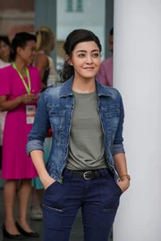 The NCIS team investigates a shipwreck carrying exotic animals that now threaten the native wildlife on Oahu. Also, Alex sustains a career-ending injury and Kai asks Melanie, a fish and wildlife agent, out on a date. Pictured: Yasmine Al-Bustami as Lucy Tara.