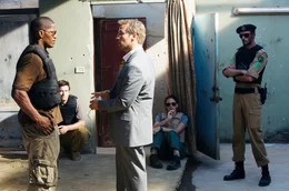 Jamie Foxx (Ronald Fleury), Jason Bateman (Adam Leavitt), Jeremy Piven  (Damon Schmidt), Jennifer Garner (Janet Mayes), Ali Suliman (Sgt. Haytham).