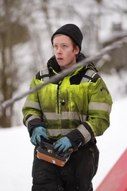 Eirik bedient die Winden. (National Geographic)