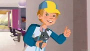 Petja hat Puschelchen vor den Voisins gerettet. Petja hat Puschelchen vor den Voisins gerettet.