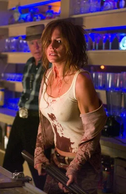 Krista Allen as Tuffy, Clu Gulager as Bartender.