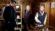 Tödliche Kugel aus dem Jagdgewehr: LKA-Kommissar Sascha Bergmann (Hary Prinz), seine Kollegin Anni Sulmtaler (Anna Unterberger, Mitte) und Gerichtsmedizinerin Eva Merz (Eva Herzig) müssen den Tathergang rekonstruieren. Tödliche Kugel aus dem Jagdgewehr: LKA-Kommissar Sascha Bergmann (Hary Prinz), seine Kollegin Anni Sulmtaler (Anna Unterberger, Mitte) und Gerichtsmedizinerin Eva Merz (Eva Herzig) müssen den Tathergang rekonstruieren.