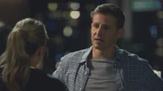 Eddie Janko (Vanessa Ray, l.); Jamie Reagan (Will Estes, r.)