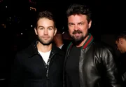 L-R: Chace Crawford und Karl Urban