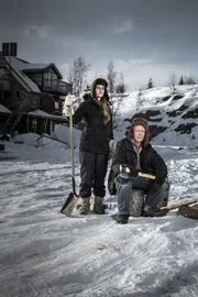 Molly McKinnon and Gary Vallaincourt from Ice Lake Rebels.