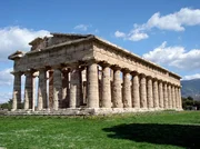 Poseidontempel, auch Hera geweiht, erbaut um 450 v. Chr. im dorischen Stil.