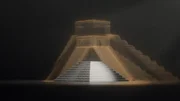 Layers of pyramids built atop each other