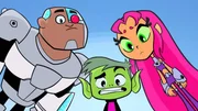 v.li.: Cyborg, Beast Boy, Starfire