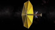 Der Weltraum ist in der Tat so gro&szlig;, dass Wissenschaftler Ideen und Maschinen entwickeln, die uns weiter und schneller in das Sonnensystem bringen, wie zum Beispiel das Sonnensegel. Das Sonnensegel nutzt das Sonnenlicht auf die gleiche Weise wie ein Segel den Wind, um den kosmischen Ozean zu durchqueren.