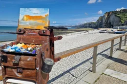 Malen wie die Impressionisten - Malkurs in Yport.