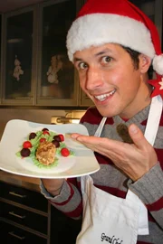 Willi mit Hackfleischr&ouml;llchen im Christbaumstyle. Schaut nicht nur lecker aus, schmeckt sicher auch gut!