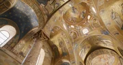 Die goldenen Mosaike der Kirche Santa Maria dell'Ammiraglio.